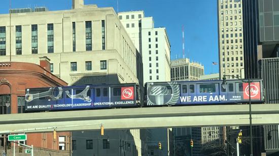 #TeamAAM on Detroit People Mover 2018