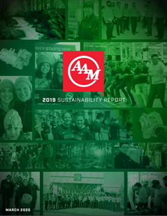2019 esg report cover 2019 esg report cover