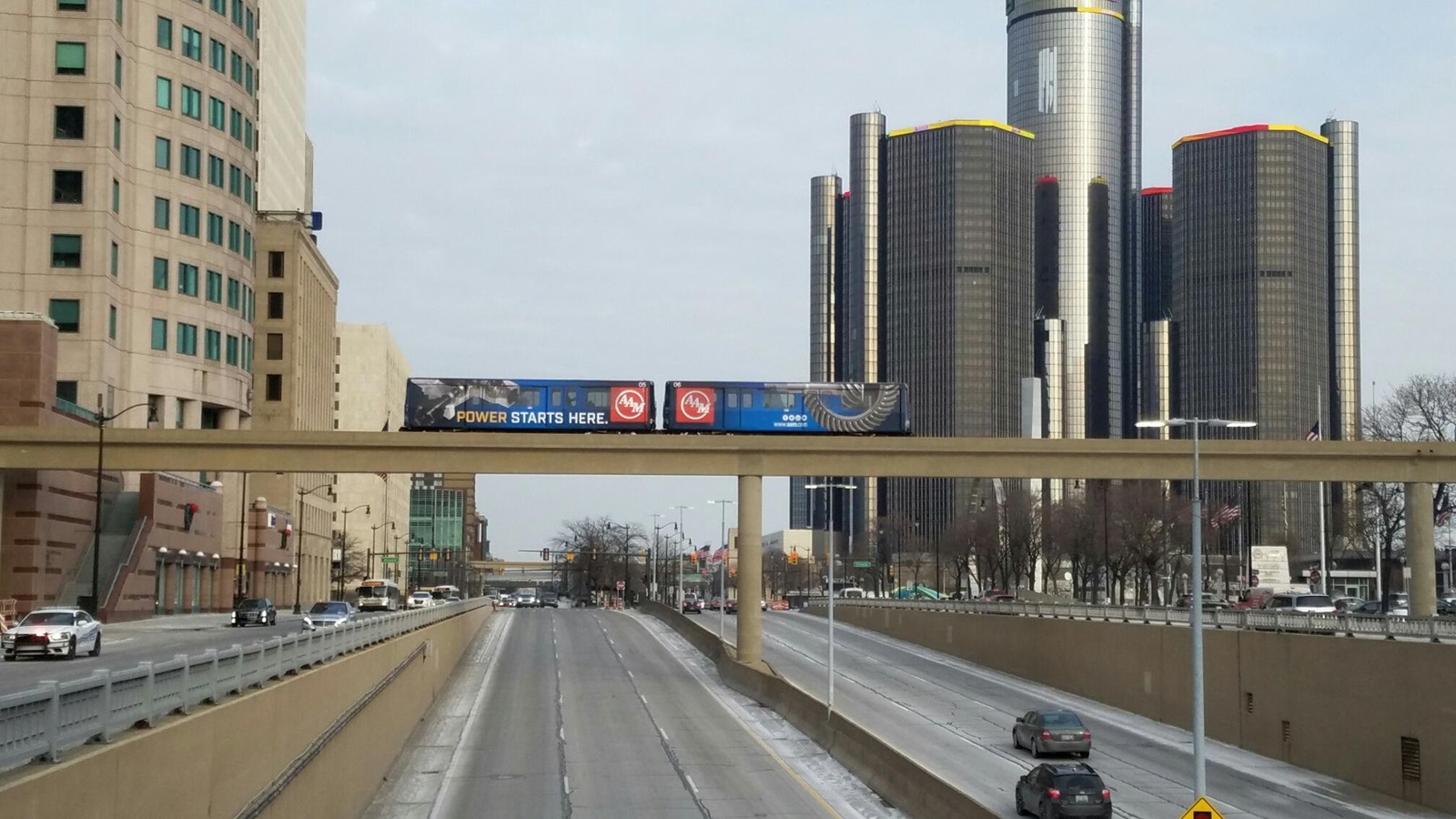 NAIAS People Mover Renaissance Center